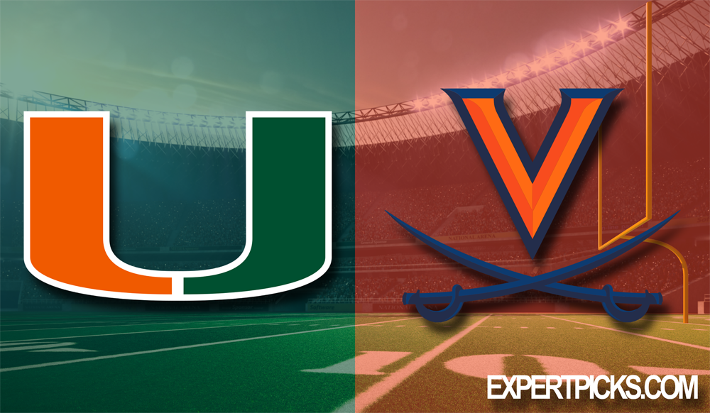 college football miami hurricanes virginia cavaliers
